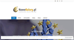 Desktop Screenshot of nowekolory.pl